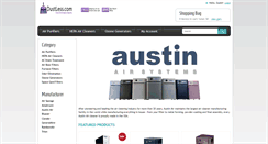Desktop Screenshot of dustless.com